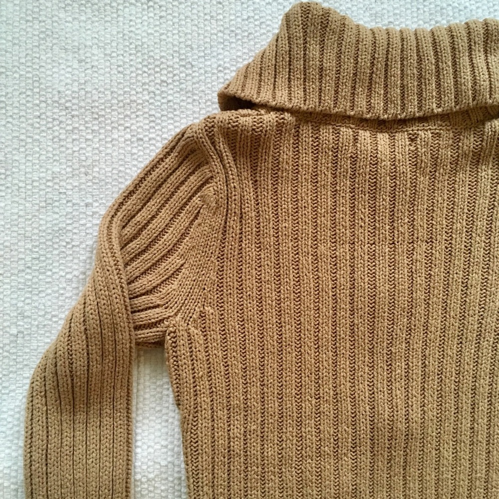 Toggle Close Cable Knit Sweater, Nice Boho Style! - image 7